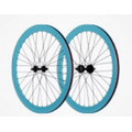 40 Mm Original Wheels Set (Anodized Blue)